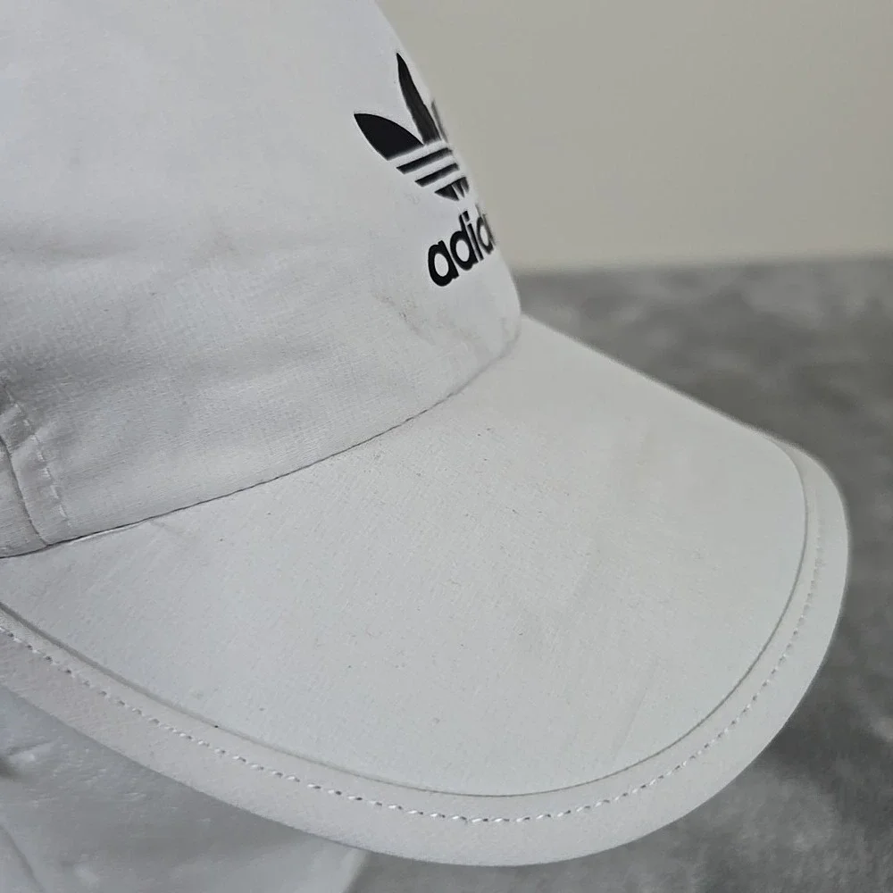 Adidas Hat Womens‎ Adjustable Originals Trainer White Black 3 Stripe Athleisure